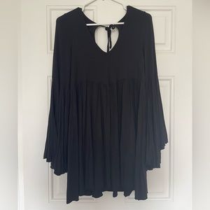 Free People Long Sleeve black dress